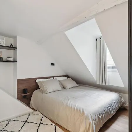 דירה Duplex Quartier Du Louvre 75002 פריז